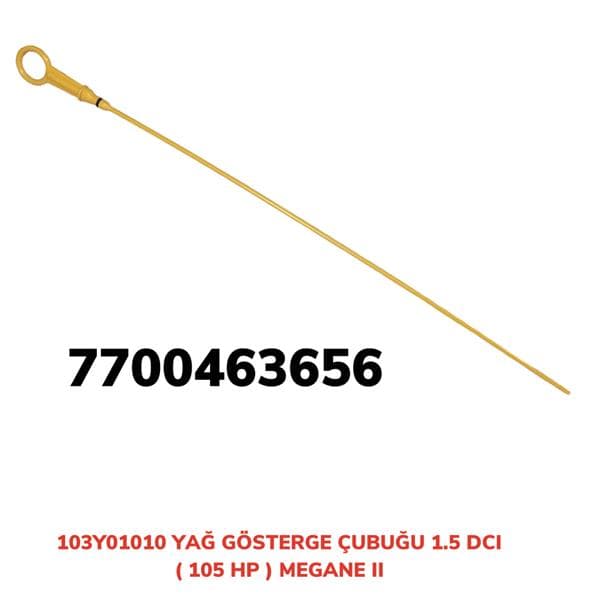 AFT YAĞ GÖSTERGE ÇUBUĞU MEGANE II UZUN 7701060938-8200553001-7700463656 OEM: 7701060938-8200553001-7700463656 - AFT 103Y01010 kodlu oto yedek parça