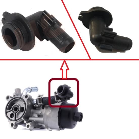 AFT YAĞ SOĞUTUCU BLOK GİRİŞ FLANŞI 307-3008-EXPERT III-JUMPY III-RCZ-308-607-508-807-5008-407 C5 II-C4 I-II-DS4-C4 PICASSO-DS5-C5 III DW10BTED4 2.0HDI 16V 9810152980-1103.T3-3M5Q6L625BC OEM: 9810152980-1103.T3-3M5Q6L625BC - AFT 9810152980 kodlu oto yedek parça