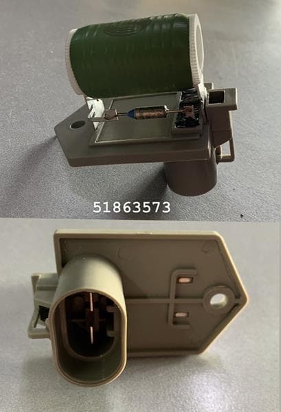 AFT FAN REZISTANSI DOBLO YM DBY 1.6MULTIJET 51863573 OEM: 51863573 - AFT J5029120 kodlu oto yedek parça