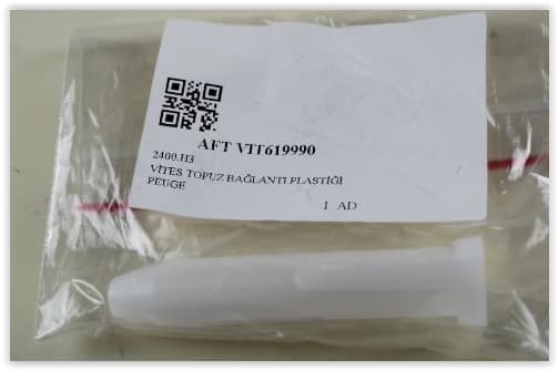 AFT VİTES TOPUZ BAĞLANTI PLASTİĞİ PEUGEOT ÜNİVERSAL 10 ADET OEM: 2400.H3 - AFT VIT619990 kodlu oto yedek parça