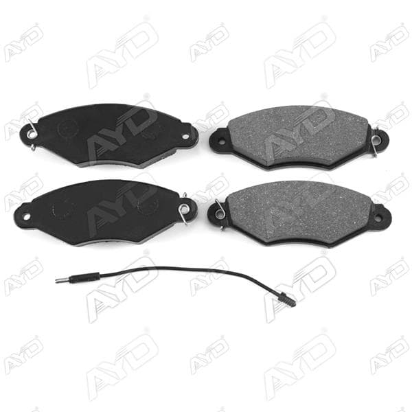 AYD ÖN FREN BALATASI RENAULT KANGOO 97 CLIO SYMBOL I 98 CITRO N XSARA 97 02 FİŞLİ OEM: 7701208142-7701205513-4252.05 - AYD 60014A kodlu oto yedek parça