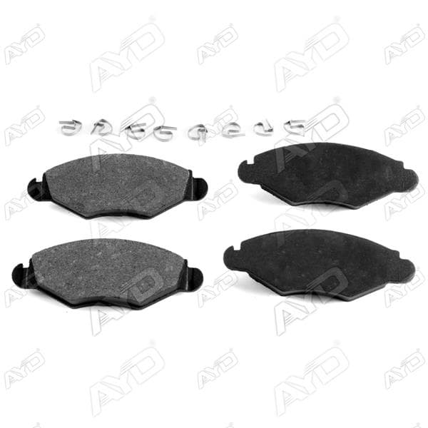 AYD ÖN FREN BALATASI PEUGEOT P206 1.4 1.6 09/98 P306 1.4 1.6 5/93 OEM: 4254.94-421.91-4253.20-WVA23205 - AYD 60035B kodlu oto yedek parça