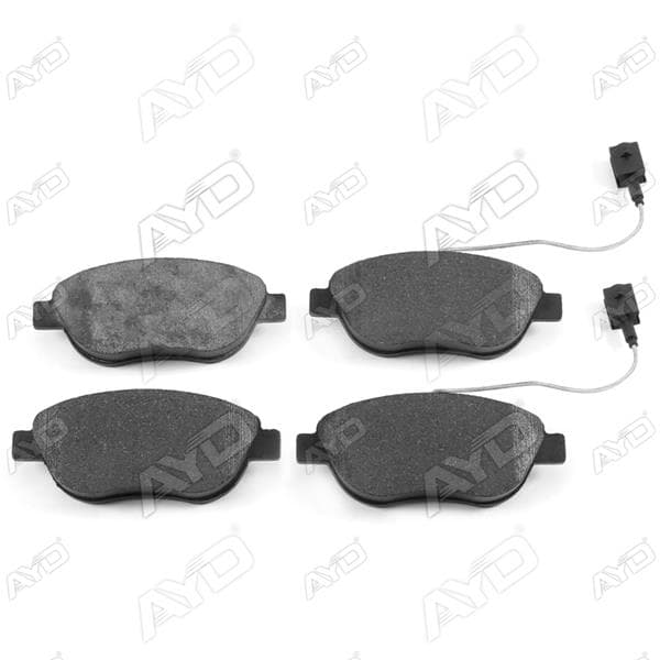 AYD ÖN BALATA DOBLO 1.3-1.9 JTD 07 G.PUNTO 1.3 MJT 05 STILO 05 LINEA 07 BRAVO 07 215mm OEM: 77364875-77364473-77363958 - AYD 60041D kodlu oto yedek parça