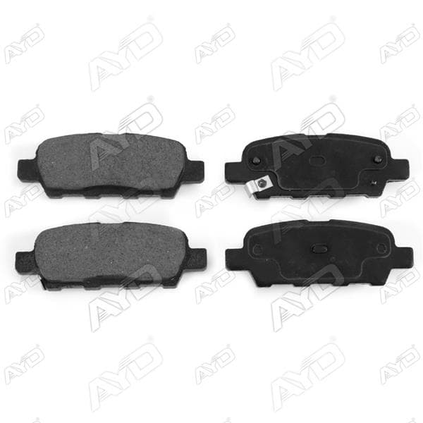 AYD ARKA FREN BALATA NISSAN QASHQAI 1.6L 2.0L HR16 MR20 J10 06-10 / JUKE 1.5L Dci F15 10- 1.6L HR16DE OEM: 44060AL585-D4060JA00J-D4060EM11A - AYD 60047A kodlu oto yedek parça