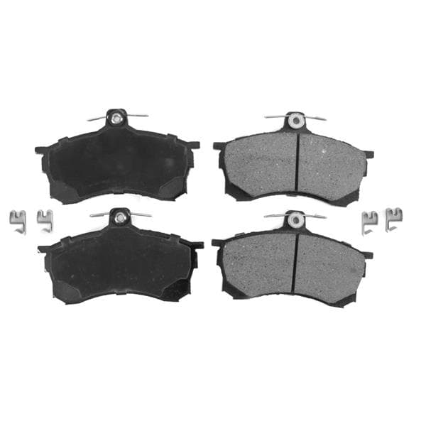 AYD ÖN FREN BALATA MITSUBISHI CARISMA 1.6L 4G92 DA1A 95- aşınma ikaz kontağı mevcut - şimli OEM: MR249240-MR407944 - AYD 60284A kodlu oto yedek parça