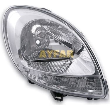 AYFAR FAR SİNYAL SAĞ KNG 03/03-12/07 ELEKTRİKLİ H4 BEYAZ FAR AYAR KUMANDASIZ 8200236591-7701069079 OEM: 8200236591-7701069079 - AYFAR 202240 kodlu oto yedek parça