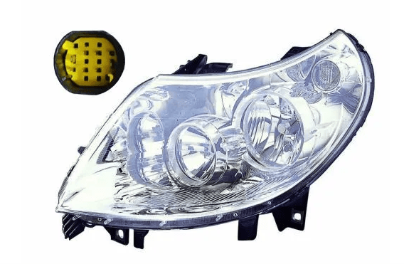 AYFAR FAR MOTORLU SAĞ FIAT DUCATO MAXI-PEUGEOT BOXER-CITROEN JUMPER 06-11 8 FİŞLİ OEM: 1340663080-1369495080 - AYFAR 505208 kodlu oto yedek parça