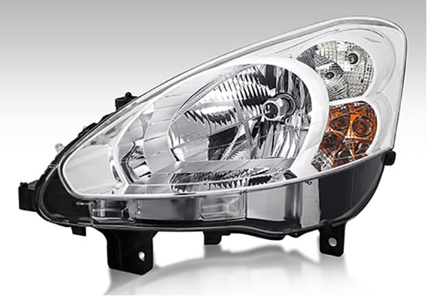 AYFAR SAĞ FAR PARTNER TEPEE 12 ELEKTİRKLİ H4 MOTORLU 9677202380 OEM: 9677202380 - AYFAR 505982 kodlu oto yedek parça