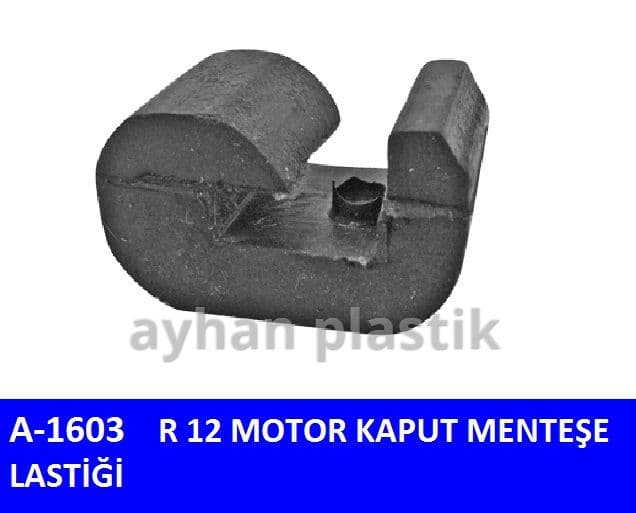 AYHAN MOTOR KAPUT MENTEŞE LASTİĞİ R12  - AYHAN A1603 kodlu oto yedek parça