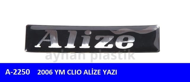 AYHAN ARKA YAZI ALİZE CLIO 2006 YM OEM: 7700433603 - AYHAN A2250 kodlu oto yedek parça