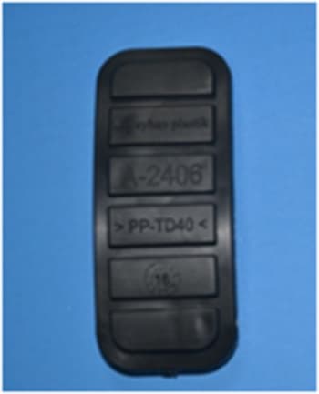 AYHAN GAZ PEDAL LASTİĞİ R9 7700632139 OEM: 7700632139 - AYHAN A2406 kodlu oto yedek parça