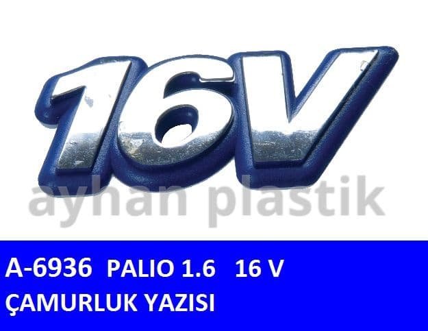AYHAN ARKA YAZI 16V PALIO 1.6 OEM: 98820453PA - AYHAN A6936 kodlu oto yedek parça