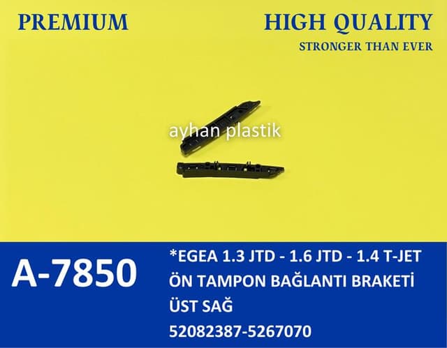 AYHAN ÖN TAMPON BAĞLANTI AYAĞI SAĞ ÜST FIAT EGEA 1.3 JTD-1.6 JTD- 1.4 T-JET OEM: 52082387-5267070 - AYHAN A7850 kodlu oto yedek parça