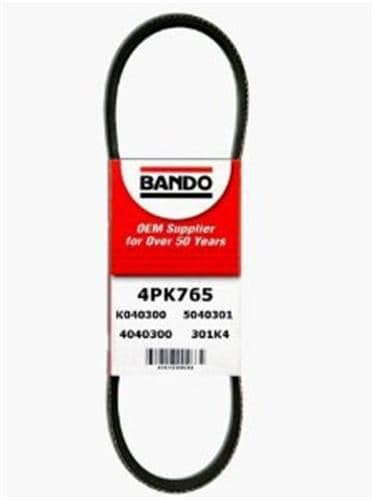 BANDO KANALLI KAYIŞ ROVER ALFA HYUNDAI SUZUKI 48346 OEM: 60575209-93196419 - BANDO 4PK0765 kodlu oto yedek parça