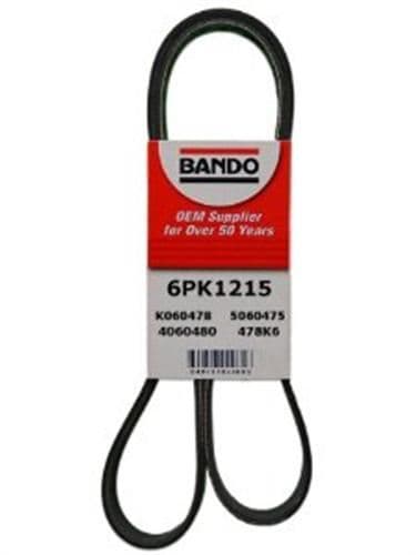 BANDO KANALLI KAYIŞ CLIO-KNG 1.9 D-P107-C1-YARIS 1.0 7700112719-5750.QL OEM: 7700112719-5750.QL - BANDO 6PK1215 kodlu oto yedek parça