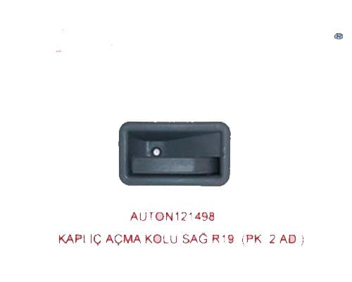 BARAN KAPI İÇ AÇMA KOLU SAĞ R19 7700813586 OEM: 7700813586 - BARAN 013 kodlu oto yedek parça