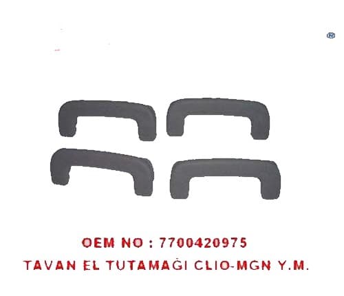 BARAN TAVAN EL TUTAMAĞI KOLÇAK CLIO GRİ 8200081864 OEM: 8200081864 - BARAN 039 kodlu oto yedek parça