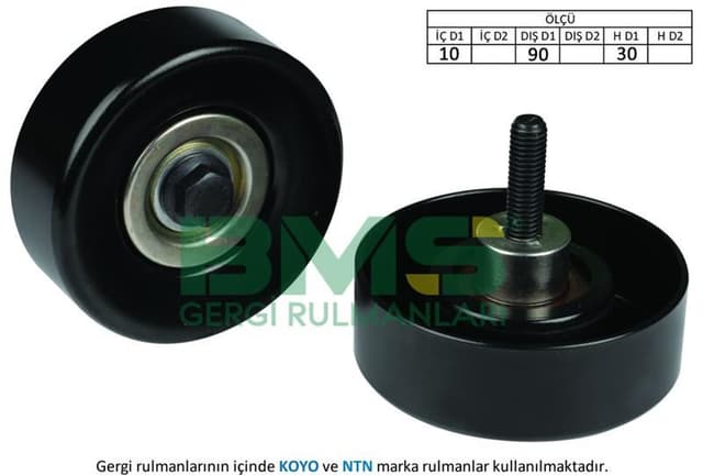 BMS ALTERNATÖR GERGİ RULMANI FIESTA 1.8DI 00- -FOCUS 1.8TDCI-1.8DI-1.8TDDI 98-04 -TOURNEO CONNECT 1.8D 98FF19A216BB-98FF19A216BD-1118677 OEM: 98FF19A216BB-98FF19A216BD-1118677 - BMS 137P kodlu oto yedek parça