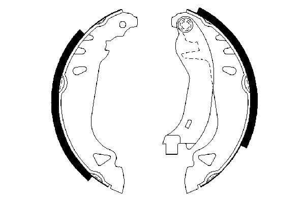 BOSCH PABUÇLU FREN BALATASİ 180x30 MM FIAT-LANCIA DEDRA BERLİNA DEDRA STATİON WAGON DELTA PUNTO 93 PUNTO 97 PUNTO VAN 97 TEMPRA TİPO 87 TİPO 93 Y OEM: 5888433-5890500-5888433-5890500 - BOSCH 0986487250 kodlu oto yedek parça