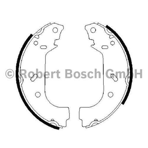 BOSCH ARKA PABUÇ BALATA JUMPY 95-00 2.0HDİ 99> EXPERT 96> EVASION 94-02 P806 95>02 SCUDO 99-06 255x 60 OEM: 4241.K6-4241H7-77362451-9566949580 - BOSCH 0986487835 kodlu oto yedek parça