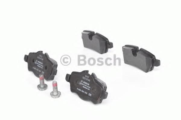 BOSCH FREN BALATASI ARKA MINI R55 R56 R57 R58 R59 OEM: 34216778327 - BOSCH 0986494242 kodlu oto yedek parça