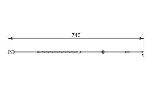 BOSCH FREN İKAZ SENSÖRÜ ASTRA F 1.4-1.6-1.8 16V-ASTRA G 1.6-1.8-2.0 16V-ZAFIRA 1.6-1.8-2.0 16V 13122323-1238442 OEM: 13122323-1238442 - BOSCH 1987474587 kodlu oto yedek parça