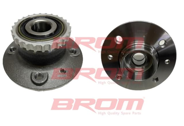 BROM ARKA TEKER PORYASI RULMANLI RENAULT KANGOO 97 7701205499 OEM: 7701205499 - BROM R60080P kodlu oto yedek parça