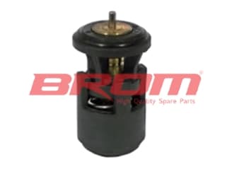 BROM TERMOSTAT KOMPLE BORA-CADDY II-III-GOLF III-IV-V-POLO-CORDOBA-IBIZA-FABIA-OCTAVIA-LEON-TOLEDO II OEM: 032121110B-032121110P - BROM VW41002 kodlu oto yedek parça