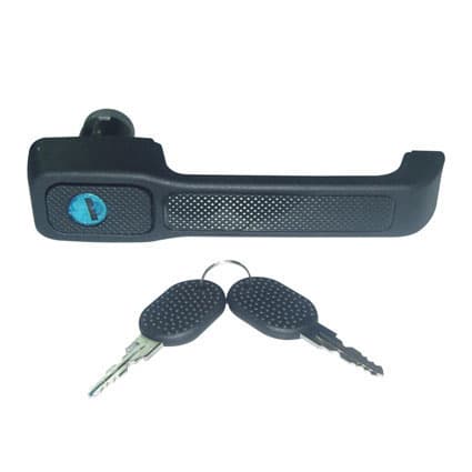 BRUCKE KAPI KOLU ÖN SOL SİYAH KİLİTLİ UNO 7645874 OEM: 7645874 - BRUCKE 7645874K kodlu oto yedek parça