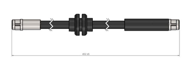 CAVO FREN HORTUMU ON MERCEDES E-CLASS W211 S211 A2114200748 OEM: A2114200748 - CAVO C900402A kodlu oto yedek parça