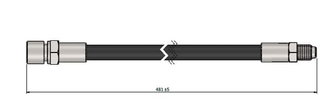 CAVO FREN HORTUMU ARKA MERCEDES G-CLASS W460 W461 W463 A4604285135 OEM: A4604285135 - CAVO C900670A kodlu oto yedek parça