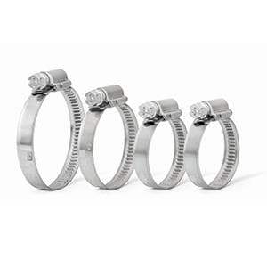 CEVHERS 16x25 HORTUM KELEPÇESİ W2 PASLANMAZ ÇELİK 9MM  - CEVHERS CHSCH16 kodlu oto yedek parça