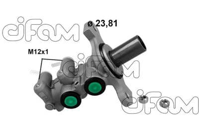 CIFAM FREN ANA MERKEZİ OPEL CORSA F-CORSA e 19> MOKKA 20> PEUGEOT P208-P2008 19> CITROEN C4 20> DS3 19> OEM: 1643581380 - CIFAM 2021273 kodlu oto yedek parça
