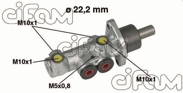 CIFAM FREN ANA MERKEZİ FIAT DOBLO 01 1.2 1.3 1.6 1.9D ABS SİZ 22mm 7082215 OEM: 7082215 - CIFAM 202353 kodlu oto yedek parça