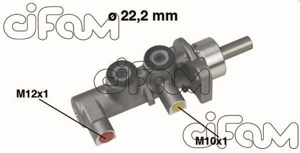 CIFAM FREN ANA MERKEZ CORSA C 00 06 COMBO C 00 12 22.2mm OEM: 558078-3495064 - CIFAM 202380 kodlu oto yedek parça
