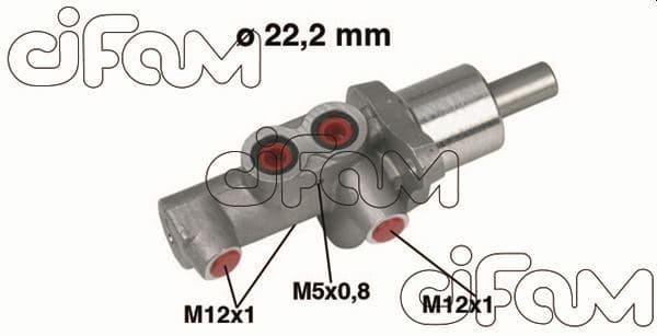 CIFAM x FREN SİLİNDİRİ MİNİ R50 1.4 ONE ONED COOPER S WORKS R53 1.4 ONE ONED COOPER S WORKS 34316758228-34316779678 OEM: 34316758228-34316779678 - CIFAM 202436 kodlu oto yedek parça