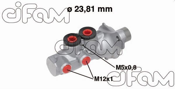 CIFAM FREN ANA MERKEZİ CROSSLAND 17 P207 07 15 P208 12 19 P2008 13 C3 09 C4 CACTUS 14 DS3 10 15 OEM: 4601.R9-39176060 - CIFAM 202695 kodlu oto yedek parça
