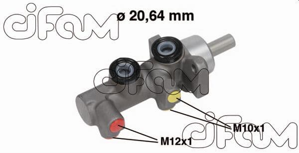 CIFAM ANA MERKEZ DACIA LOGAN 1.4-1.6-1.6 16V-1.5 DCİ 04 6001547857-6001551028 OEM: 6001547857-6001551028 - CIFAM 202696 kodlu oto yedek parça