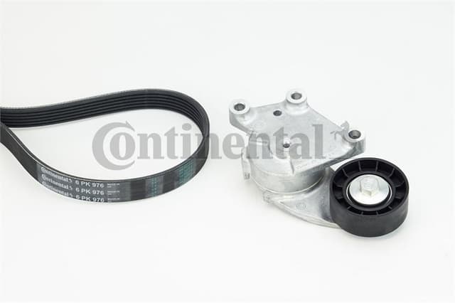 CONTITECH ALTERNATÖR GERGİ KİTİ 6PK975 P207-P308-P3008-P5008-PARTNER-BERLINGO-C3-C4-C5-DS3-DS4 1.4-1.6 HDI OEM: 16112778-1611277880-1611277580 - CONTI 6PK976K1 kodlu oto yedek parça