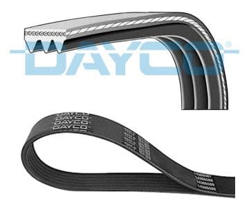 DAYCO KANALLI KAYIŞ CLIO-KNG 1.4 E7J 8V 98-99 - 1.6 K7M 98 38368 7700869687 OEM: 7700869687 - DAYCO 3PK1040 kodlu oto yedek parça