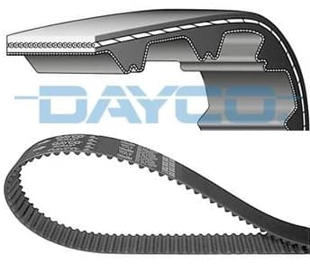 DAYCO TRİGER KAYIŞI EKSANTRİK KAYIŞI HYUNDAI H100 2.5L D4BX 4D55 PANELVAN. KAMYONET E.M. 88-96 / MITSUBISHI L200 L300 2.5L 4D56 8v E.M. 86-99 163x254 OEM: 2431242101-MD099707-MD134377 - DAYCO 94019 kodlu oto yedek parça