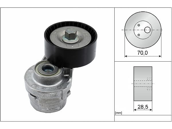 DAYCO KANALLI KAYIŞ KİTİ IVECO DAILY III-IV-V-VI 06 21 2.3 JTD 7PK1322 504000410-504000412-504000413 OEM: 504000410-504000412-504000413 - DAYCO KPV098 kodlu oto yedek parça