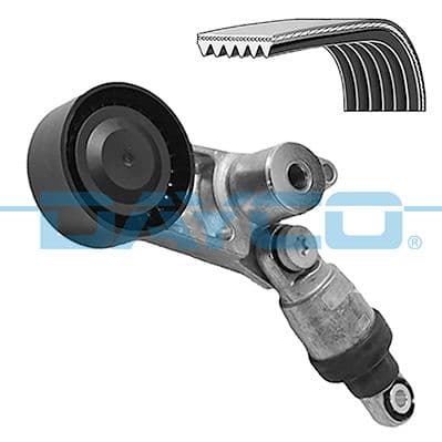 DAYCO V KAYIS SETİ RENAULT KOLEOS II 18> TALISMAN 19> TRAFIC III 21> MASTER IV 20> 2.0 dCi M9R 7 KANAL U:1334MM G:24MM OEM: 8201719296 - DAYCO KPV1536 kodlu oto yedek parça