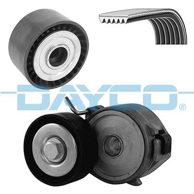 DAYCO ALTERNATÖR GERGİ KİTİ KLİMALI-6PK1708 KAYIŞ BERLINGO-JUMPY II-PARTNER-EXPERT 1.6 HDI 1611422880-16114228-5751.E6-5751.F4-5750.VQ-5750.YA-5750.XR OEM: 1611278180-1611424880-5751.F3 - DAYCO KPV242 kodlu oto yedek parça