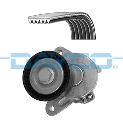 DAYCO ALTERNATÖR GERGİ KİTİ KÜTÜKLÜ GOLF7-A3-LEON-CADDY-TIGUAN 13 1.6-2.0TDI CLHA-CRKB-CLHB-CRKA K016PK1025 OEM: 04L903315A-04L260849C-04L903315F - DAYCO KPV288 kodlu oto yedek parça
