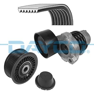 DAYCO ALTERNATÖR V KAYIŞ KİTİ CLIO IV 12 MEGANE IV 15 CAPTUR I SANDERO II 12 JUKE F15 14 19 MICRA V 16 K14 QASHQAI II J11 13 0.9 TCE H4B 1.2 TCE H5F OEM: 117203336R-1172000Q6G - DAYCO KPV390 kodlu oto yedek parça