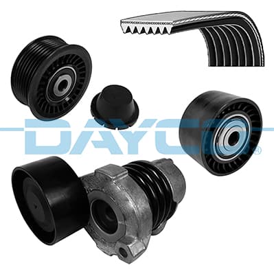 DAYCO ALTERNATÖR GERGİ KİTİ CLIO IV 12> LOGAN II 12> SYMBOL III 14> SANDERO II 12> 0.9 TCE 90BG OEM: 117204083R-117207014R-117206453R - DAYCO KPV501 kodlu oto yedek parça