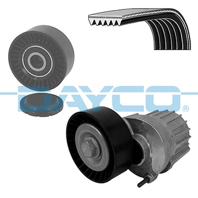 DAYCO ALTERNATÖR GERGİ KİTİ AMAROK- TRANSPORTER T6 CAAA-CAAB-CCHA-CFCA-CAAD 2.0TDI 10-15 6PK1555 OEM: 044903137G-038903315T-03G145276 - DAYCO KPV518 kodlu oto yedek parça