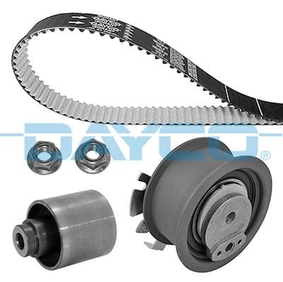 DAYCO TRİGER SETİ T5-CADDY-PASSAT-JETTA-GOLF-POLO-A3-LEON 1.4-1.9TDI BJB-AXB-AMF-BLS-AVF-BNM-BNV-BKC 038198119A-038198119C-038198119G OEM: 038198119A-038198119C-038198119G - DAYCO KTB296 kodlu oto yedek parça