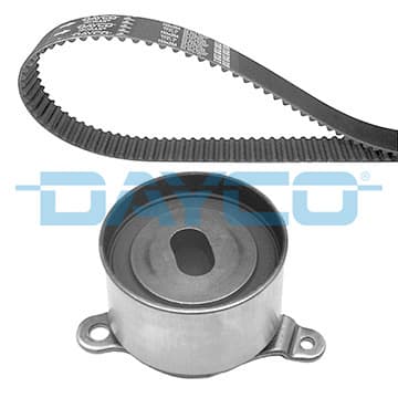 DAYCO TRİGER KAYIŞ SETİ EKSANTRİK SETİ HONDA CIVIC 1.6L B16A2 VTEC VTI 16v 160hp 96-98 1 KAYIŞ 1 RULM AN 124x260 OEM: 14400P2T004-14400PR3004-14510PR3003 - DAYCO KTB382 kodlu oto yedek parça